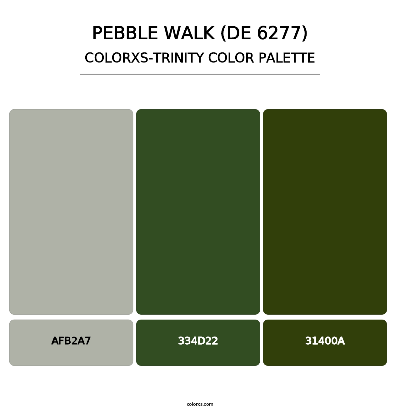Pebble Walk (DE 6277) - Colorxs Trinity Palette