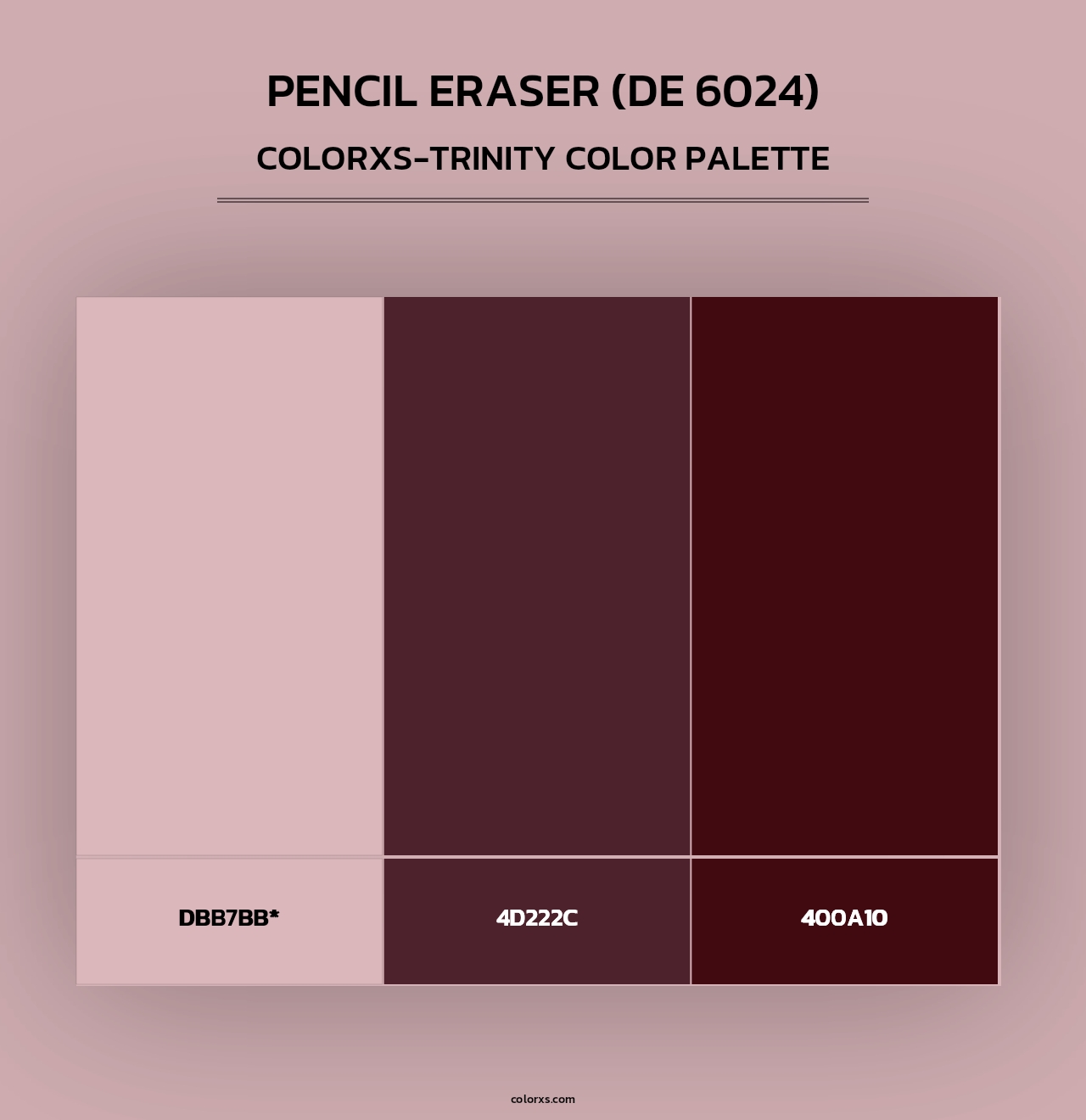 Pencil Eraser (DE 6024) - Colorxs Trinity Palette