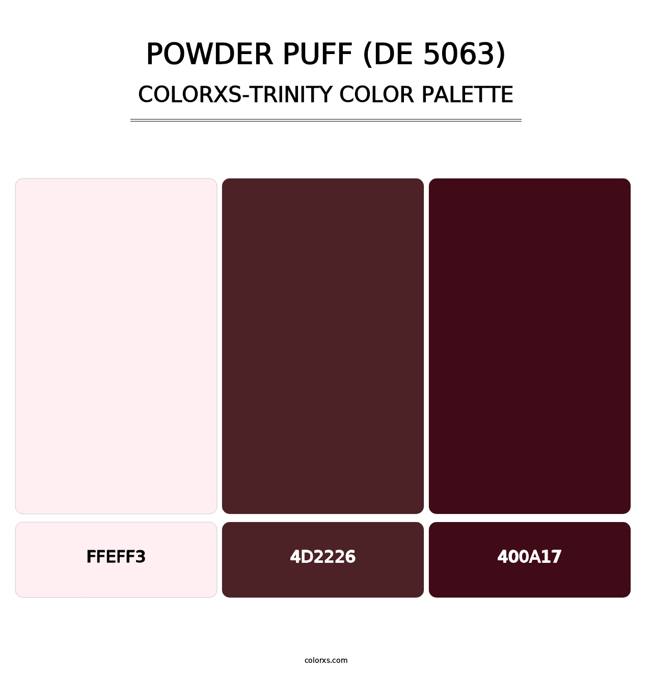 Powder Puff (DE 5063) - Colorxs Trinity Palette