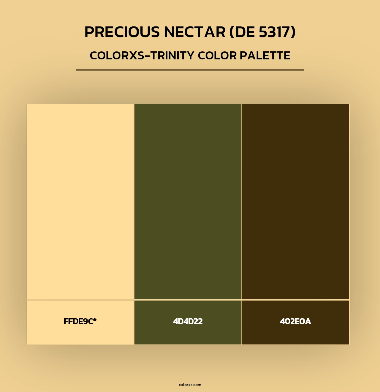 Precious Nectar (DE 5317) - Colorxs Trinity Palette