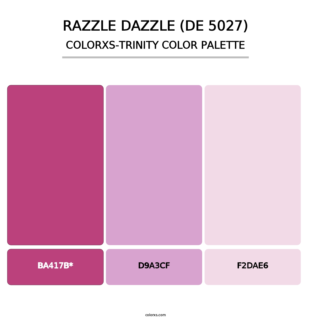 Razzle Dazzle (DE 5027) - Colorxs Trinity Palette