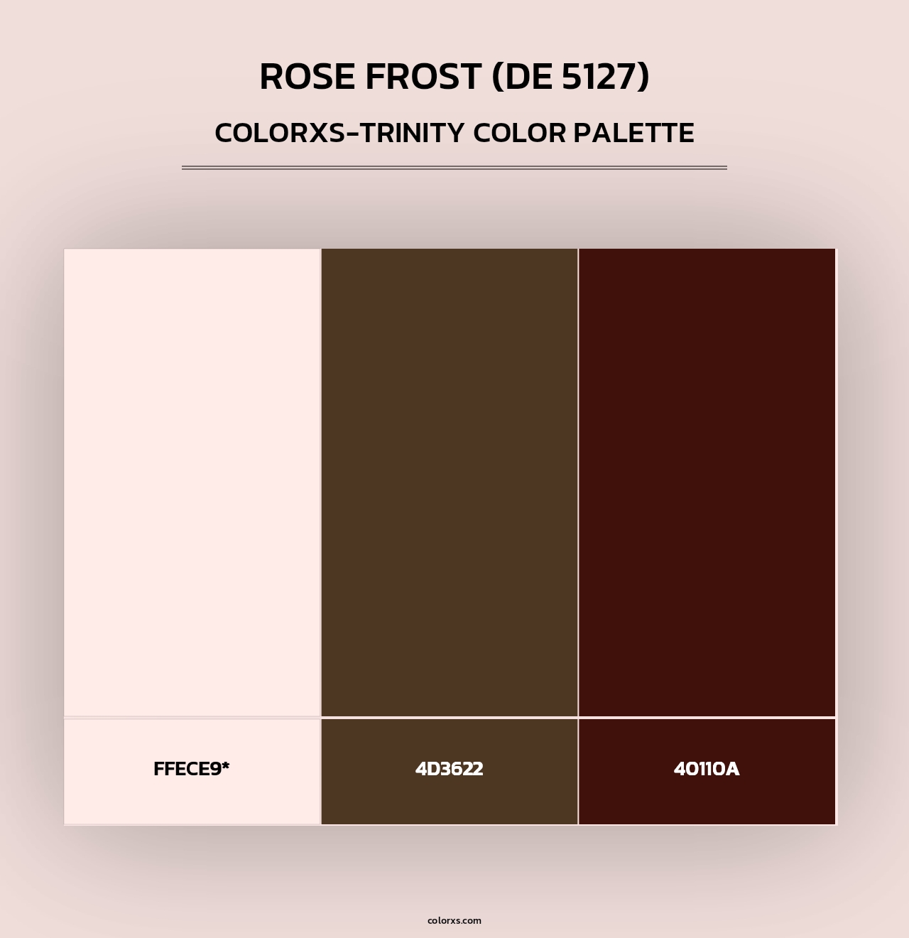 Rose Frost (DE 5127) - Colorxs Trinity Palette