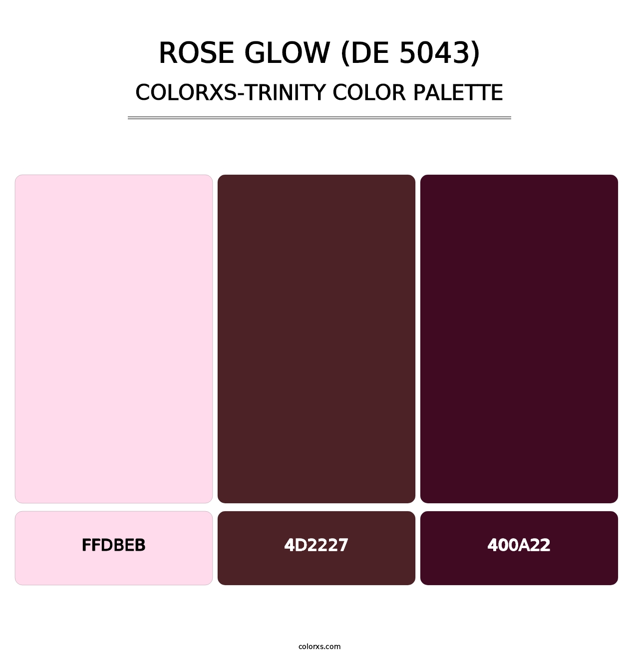 Rose Glow (DE 5043) - Colorxs Trinity Palette