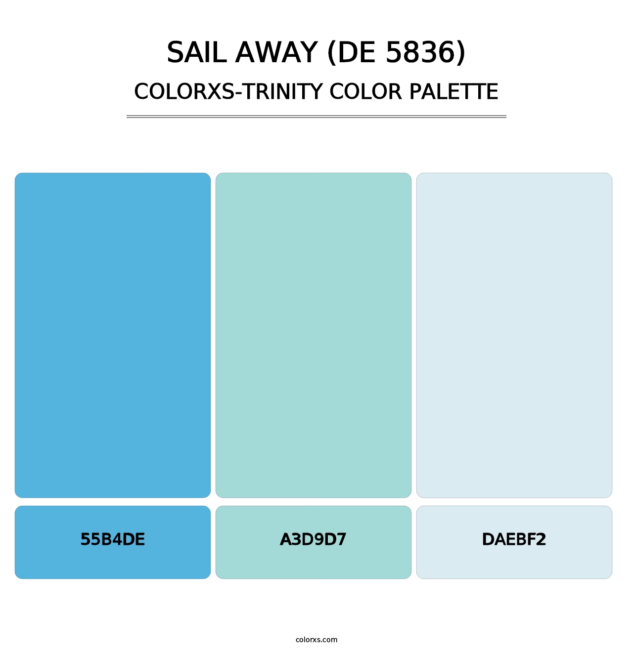 Sail Away (DE 5836) - Colorxs Trinity Palette