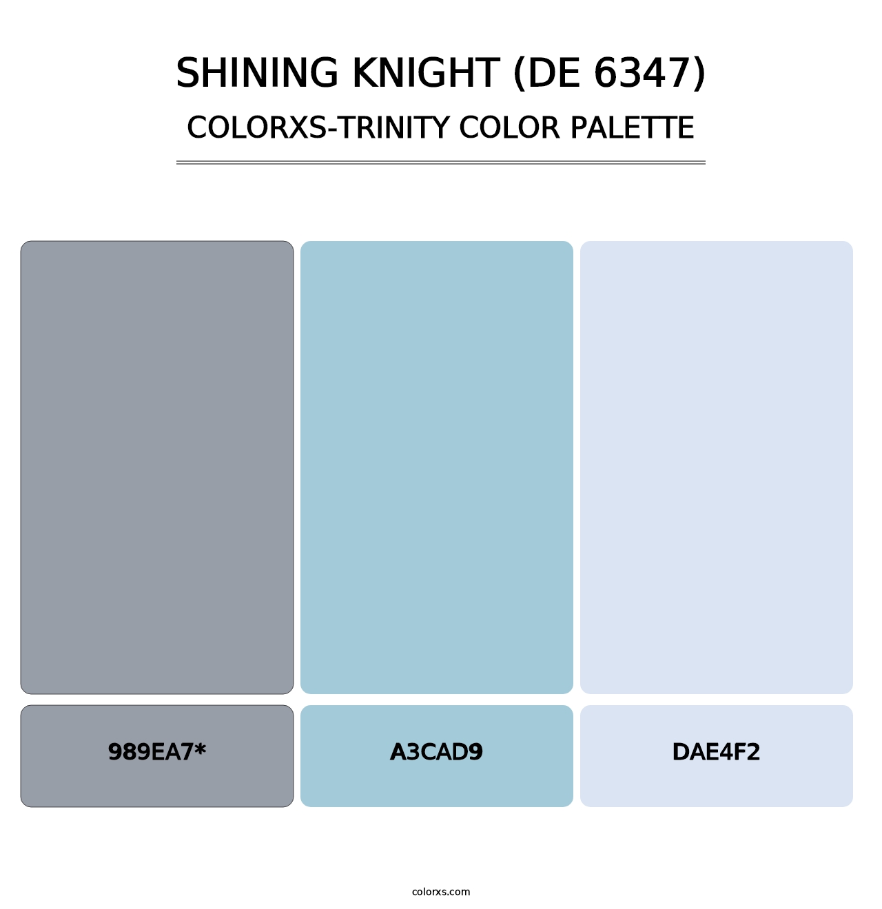 Shining Knight (DE 6347) - Colorxs Trinity Palette