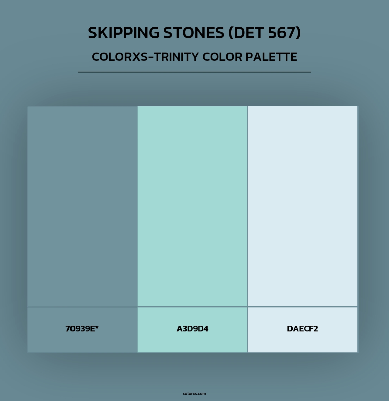 Skipping Stones (DET 567) - Colorxs Trinity Palette