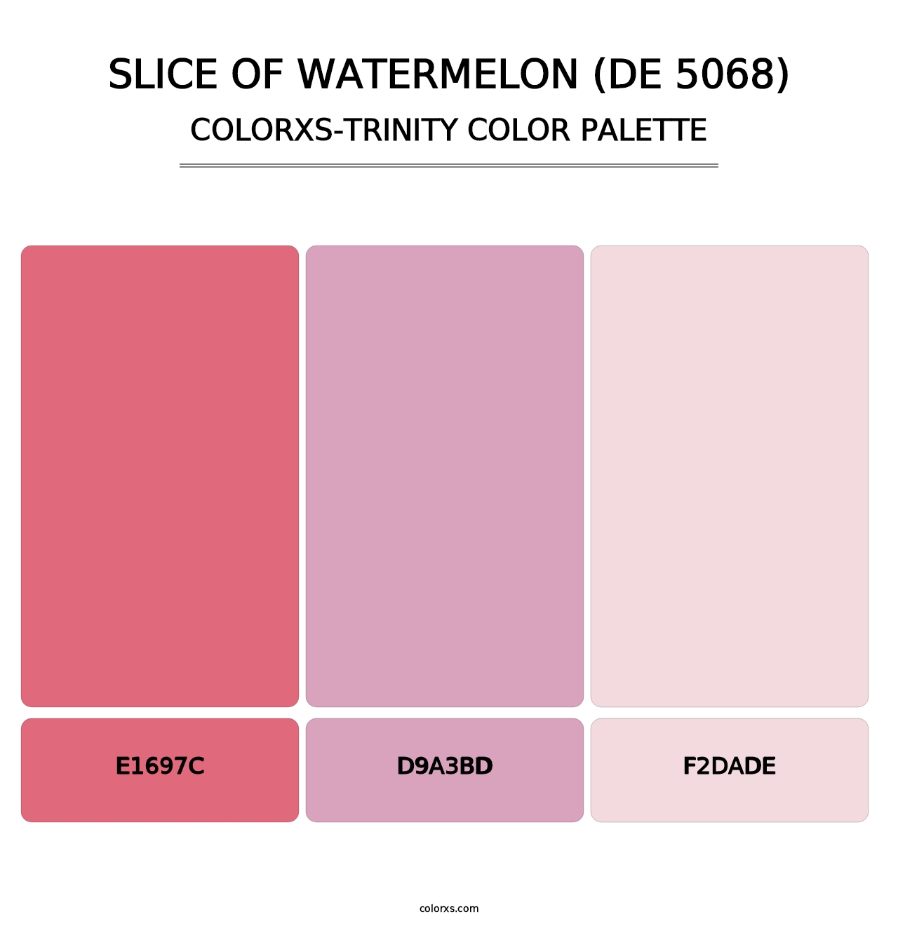 Slice of Watermelon (DE 5068) - Colorxs Trinity Palette