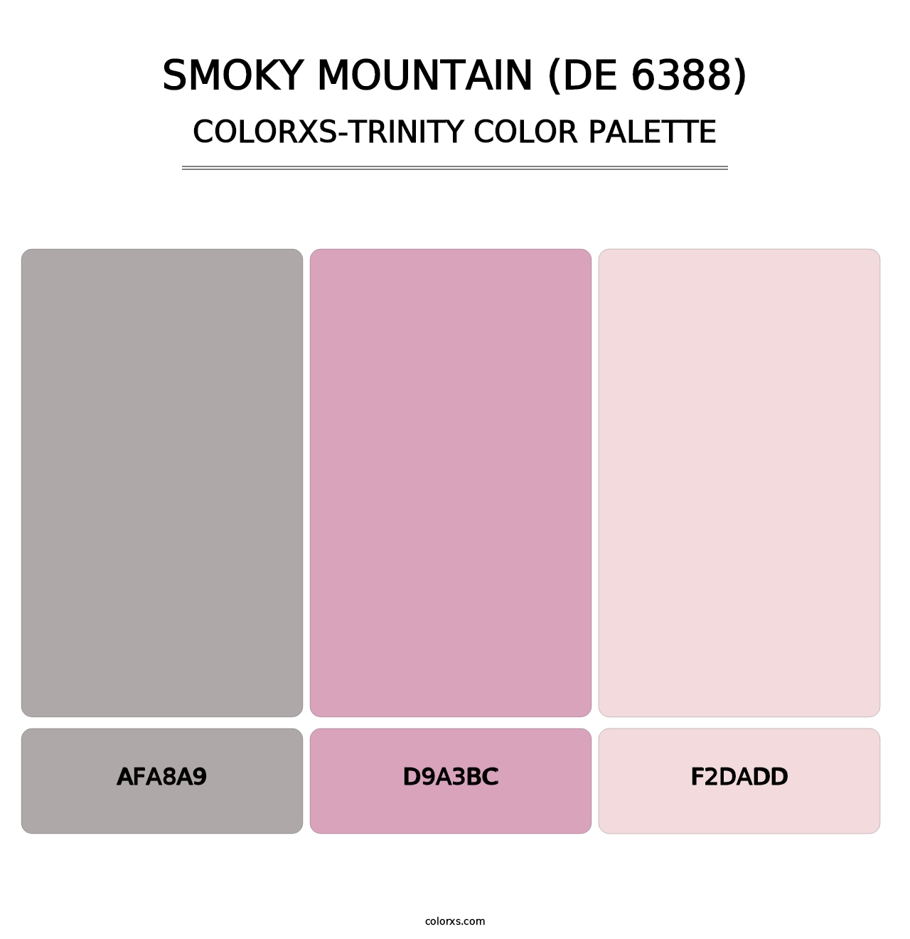 Smoky Mountain (DE 6388) - Colorxs Trinity Palette