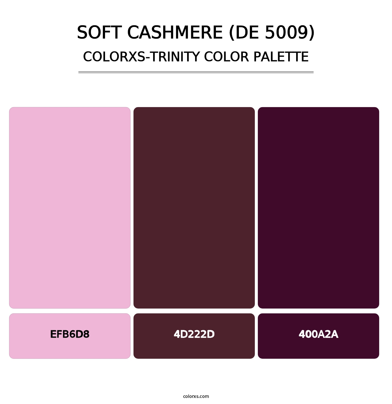 Soft Cashmere (DE 5009) - Colorxs Trinity Palette