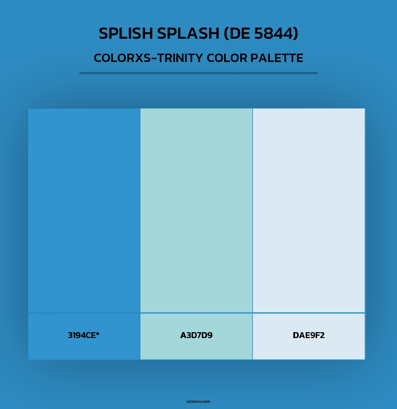 Splish Splash (DE 5844) - Colorxs Trinity Palette