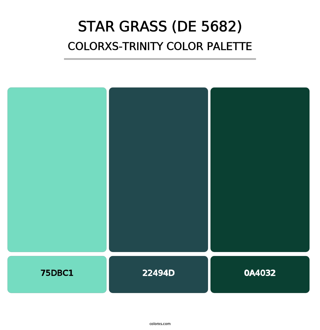 Star Grass (DE 5682) - Colorxs Trinity Palette