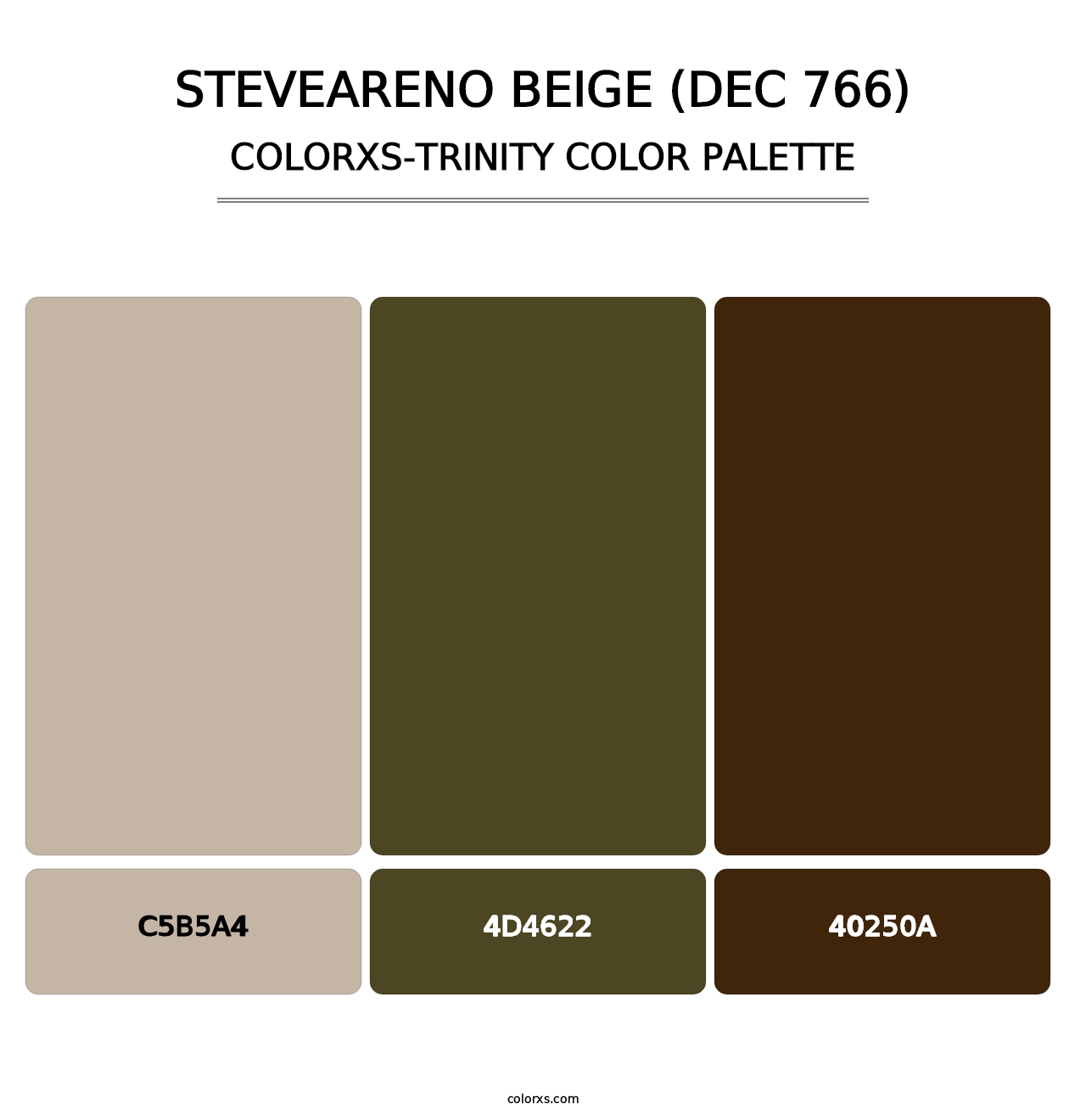 Steveareno Beige (DEC 766) - Colorxs Trinity Palette