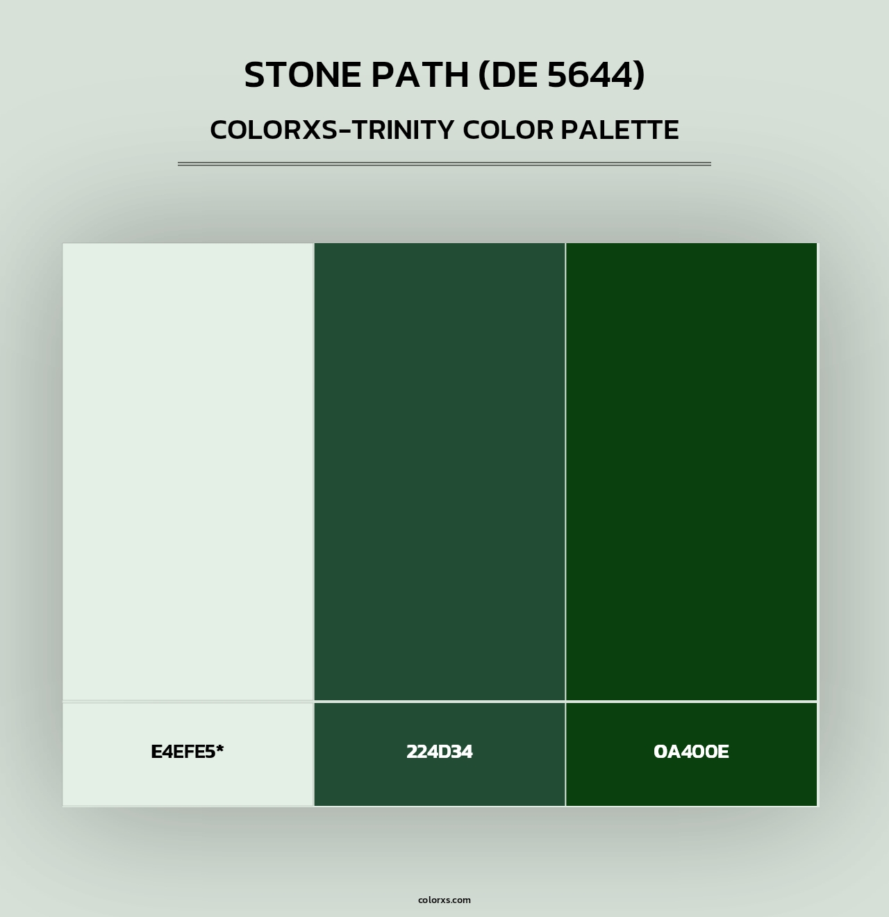 Stone Path (DE 5644) - Colorxs Trinity Palette