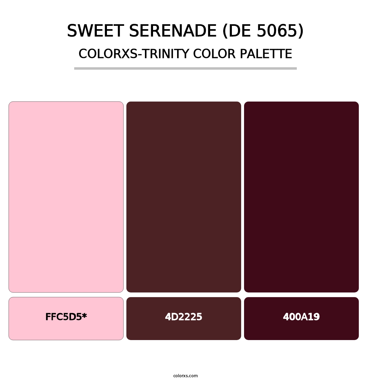 Sweet Serenade (DE 5065) - Colorxs Trinity Palette