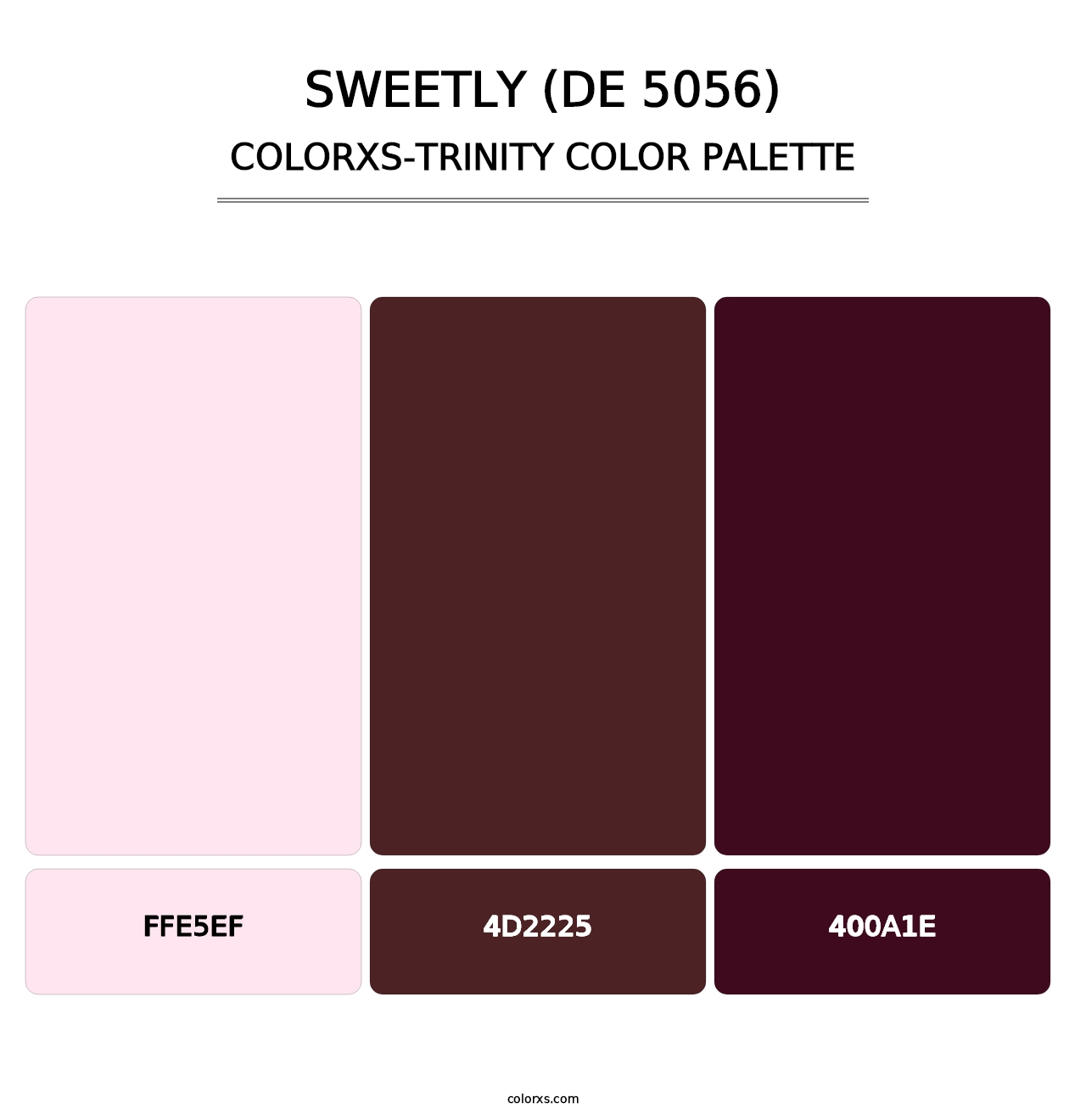 Sweetly (DE 5056) - Colorxs Trinity Palette