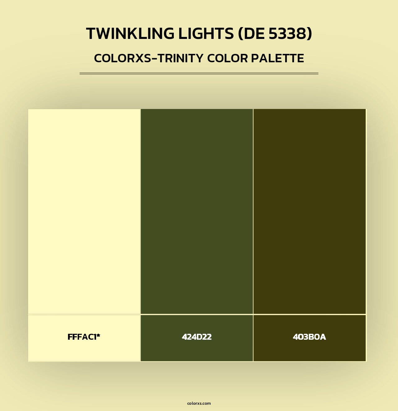 Twinkling Lights (DE 5338) - Colorxs Trinity Palette