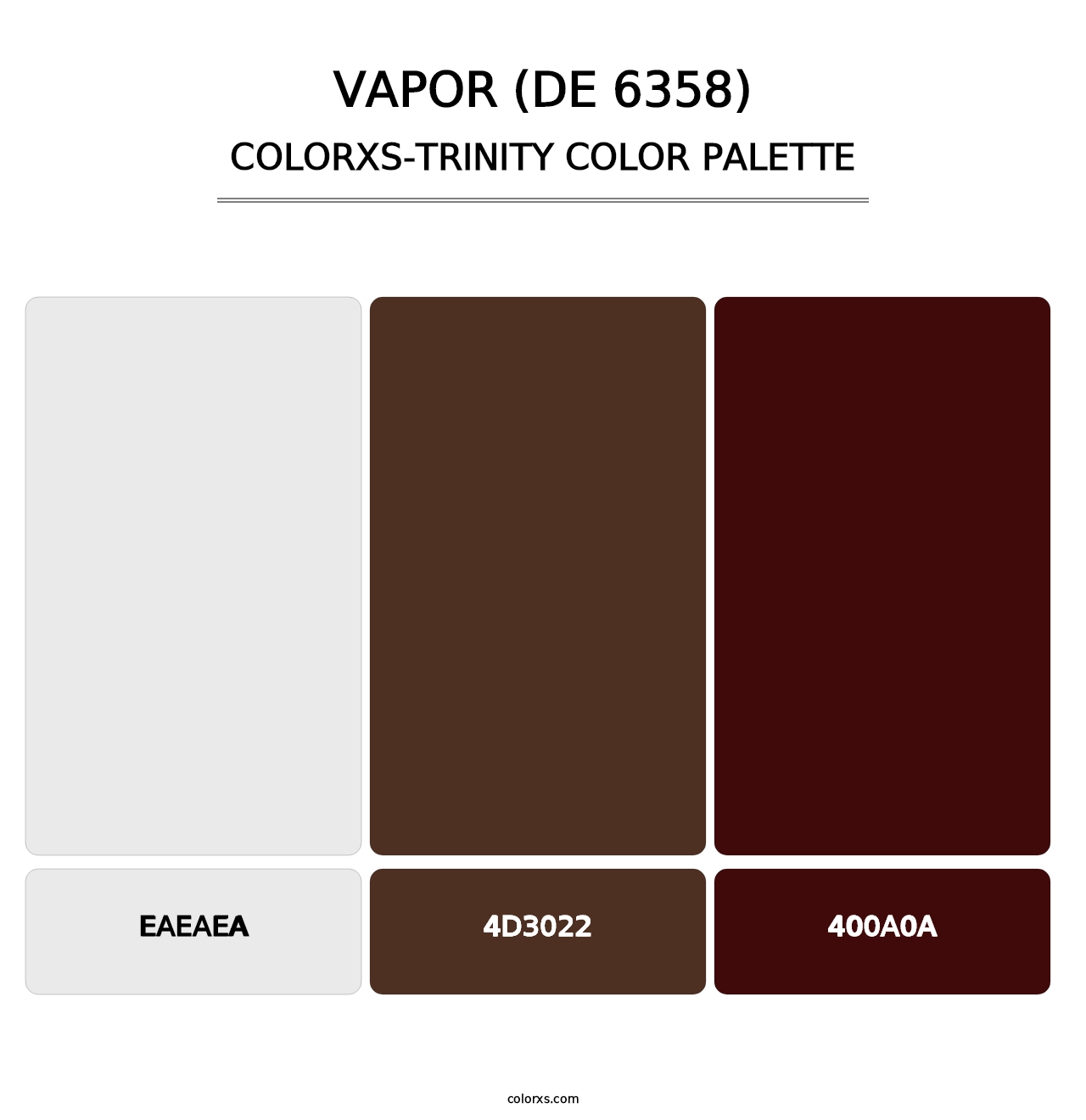 Vapor (DE 6358) - Colorxs Trinity Palette