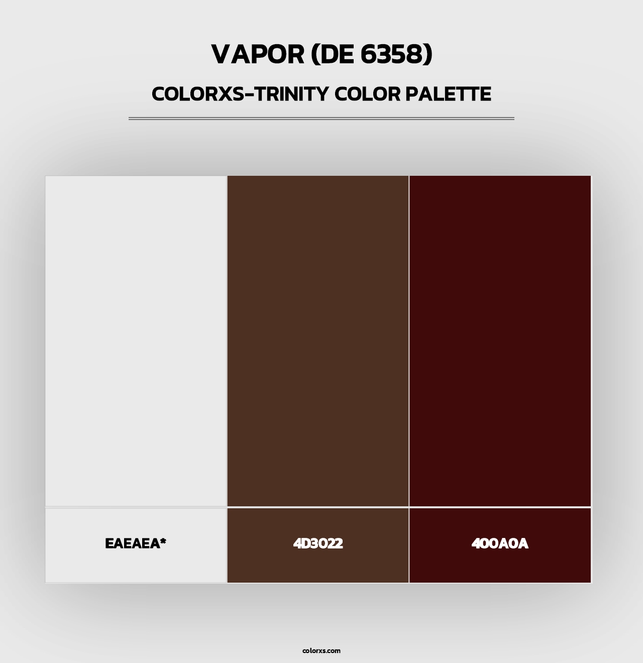 Vapor (DE 6358) - Colorxs Trinity Palette
