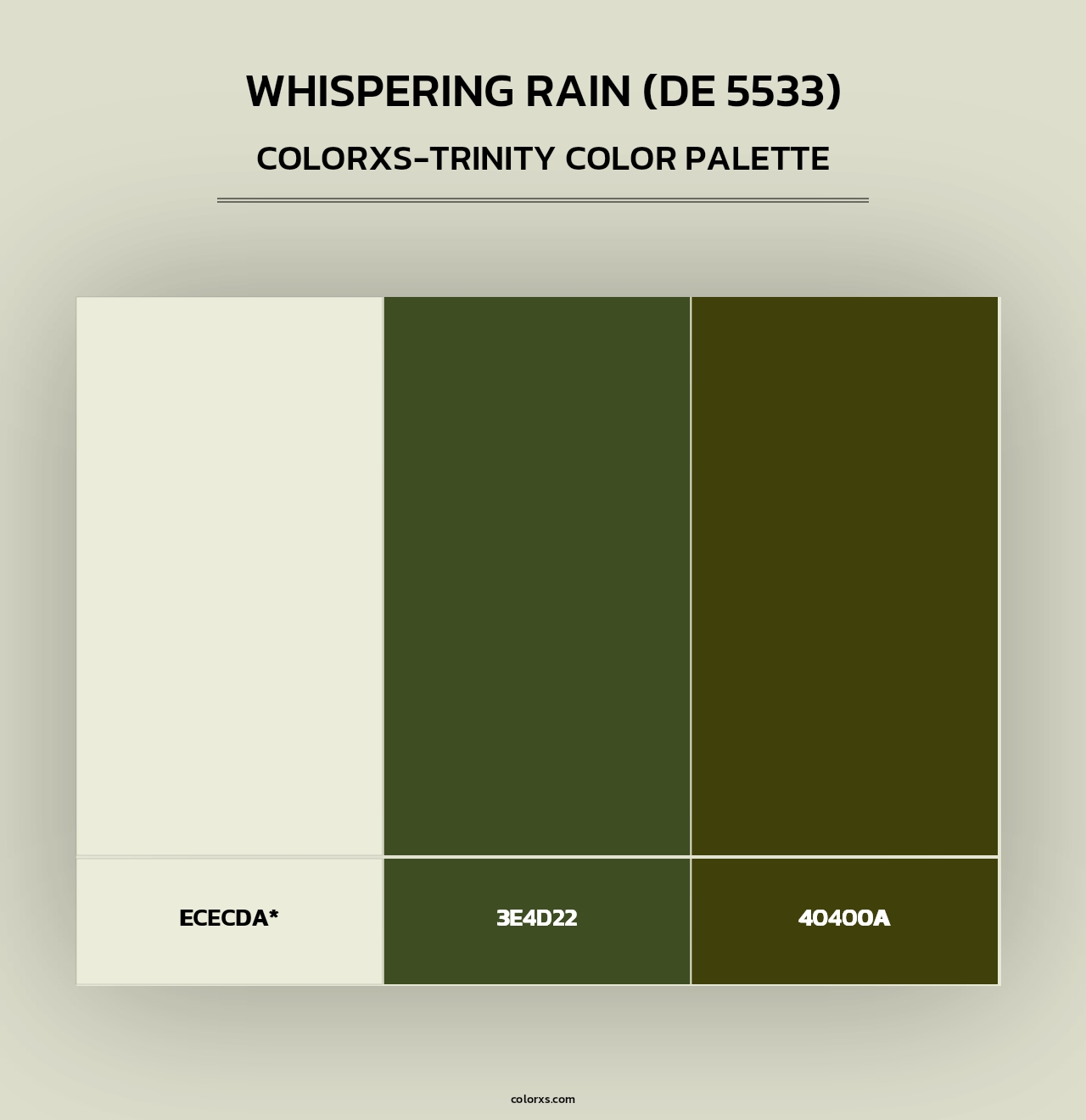 Whispering Rain (DE 5533) - Colorxs Trinity Palette