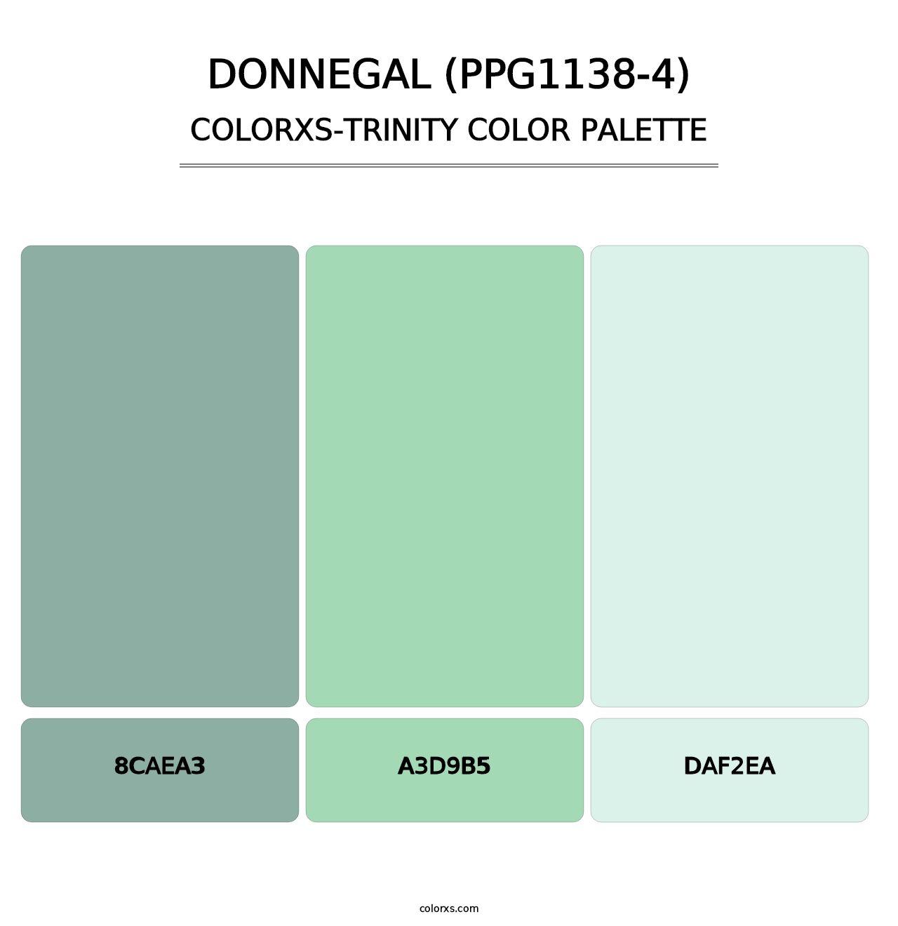 Donnegal (PPG1138-4) - Colorxs Trinity Palette