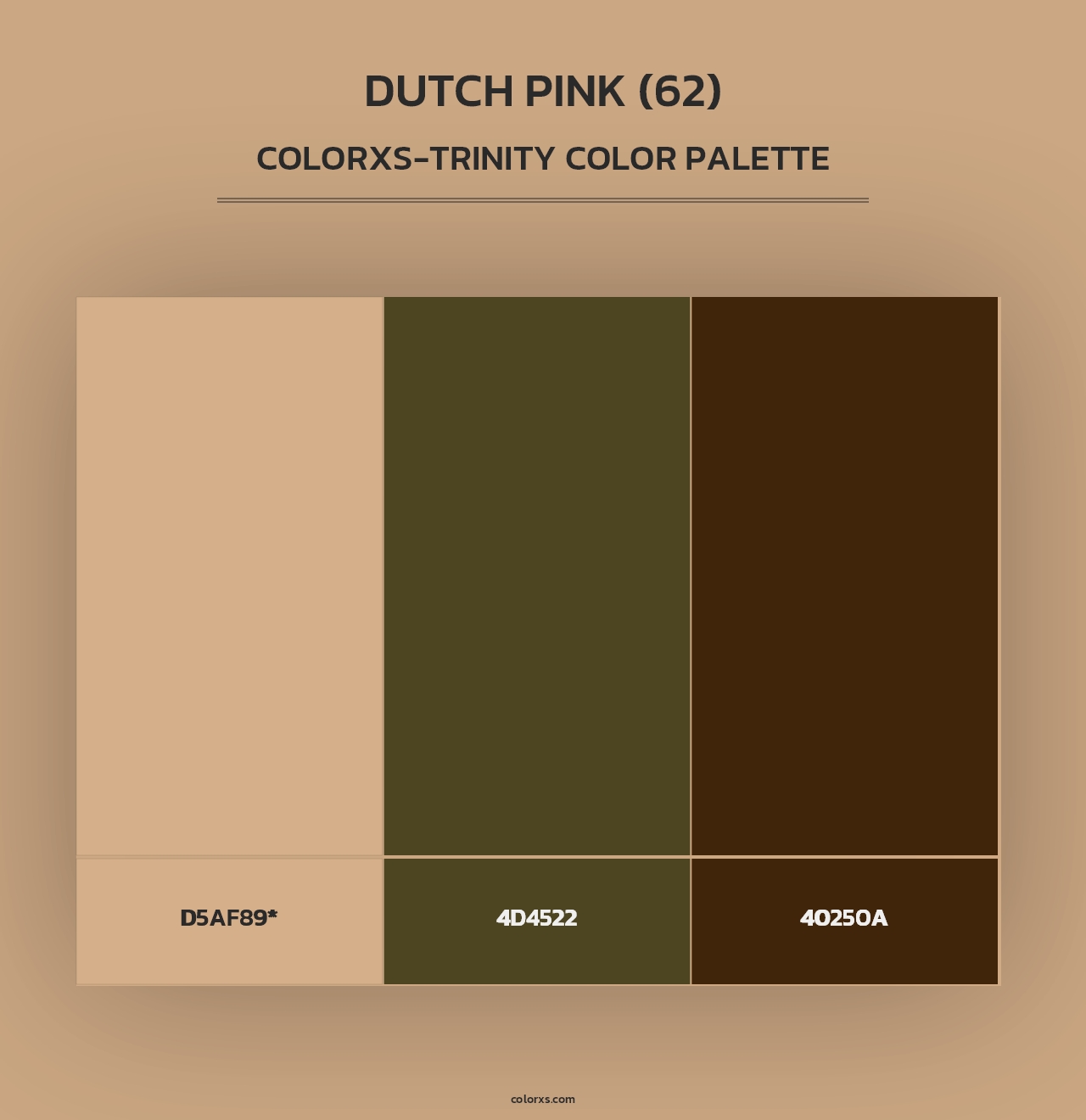 Dutch Pink (62) - Colorxs Trinity Palette