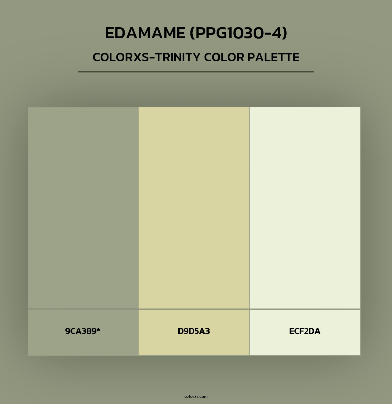 Edamame (PPG1030-4) - Colorxs Trinity Palette