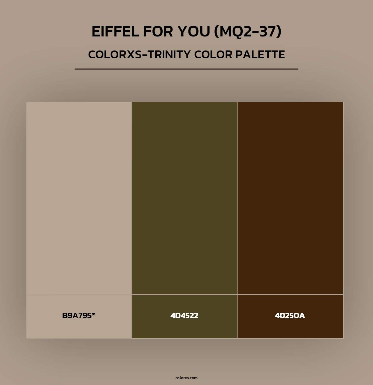 Eiffel For You (MQ2-37) - Colorxs Trinity Palette