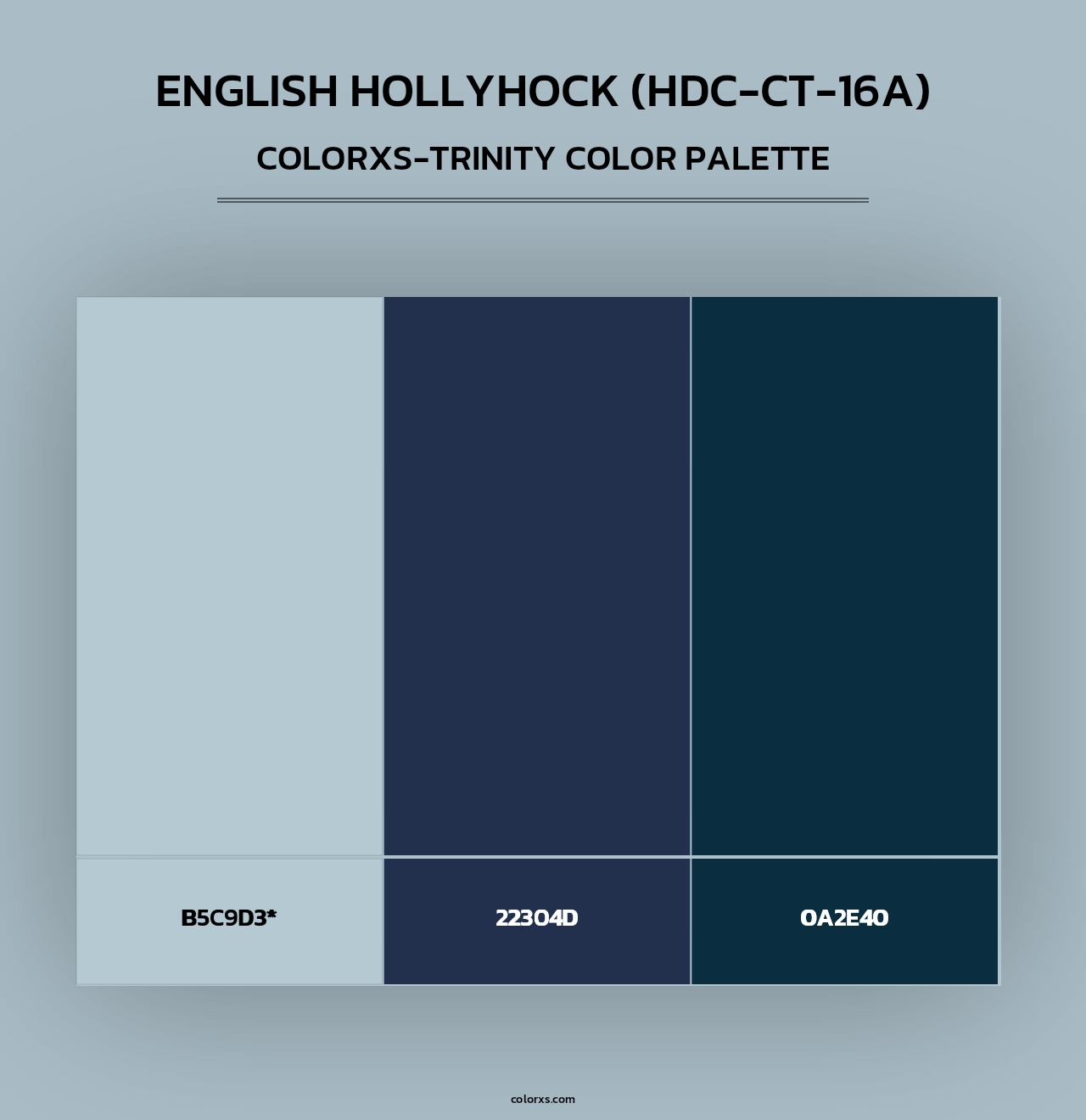 English Hollyhock (HDC-CT-16A) - Colorxs Trinity Palette