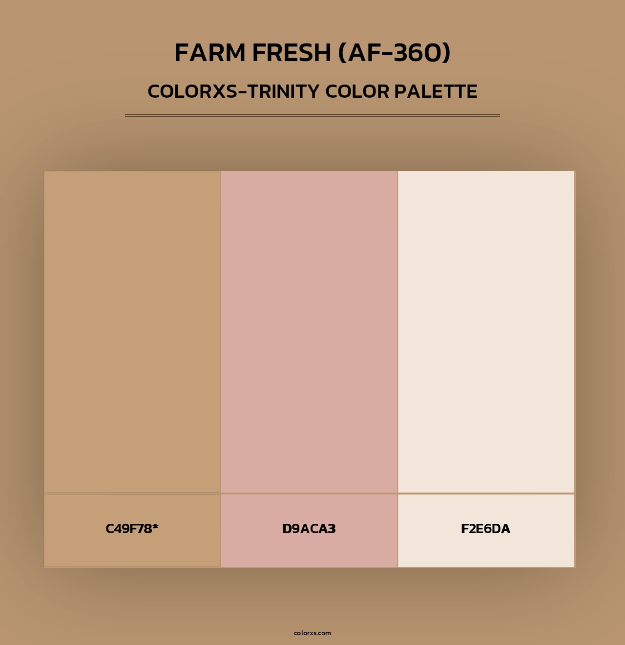 Farm Fresh (AF-360) - Colorxs Trinity Palette