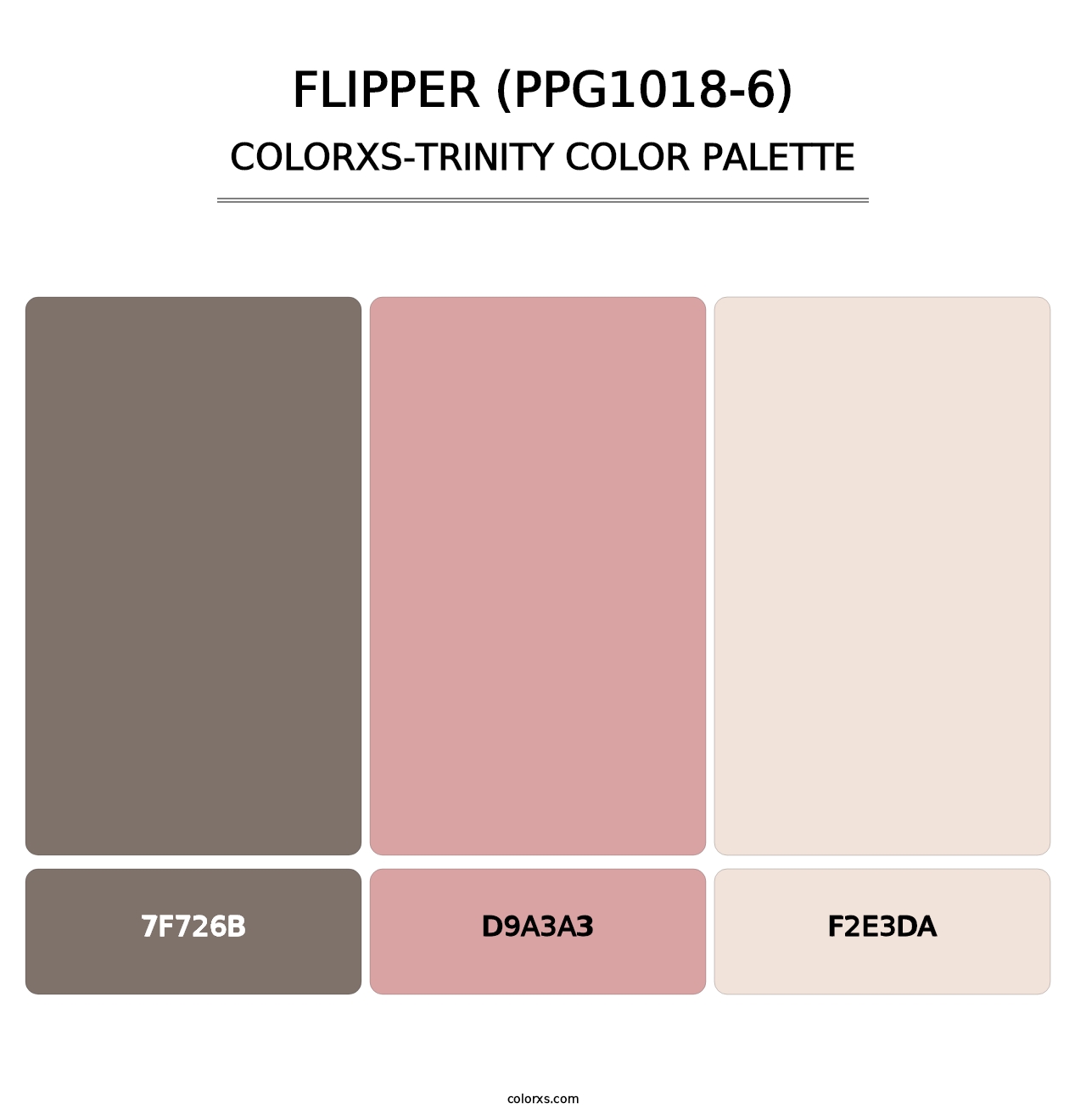 Flipper (PPG1018-6) - Colorxs Trinity Palette