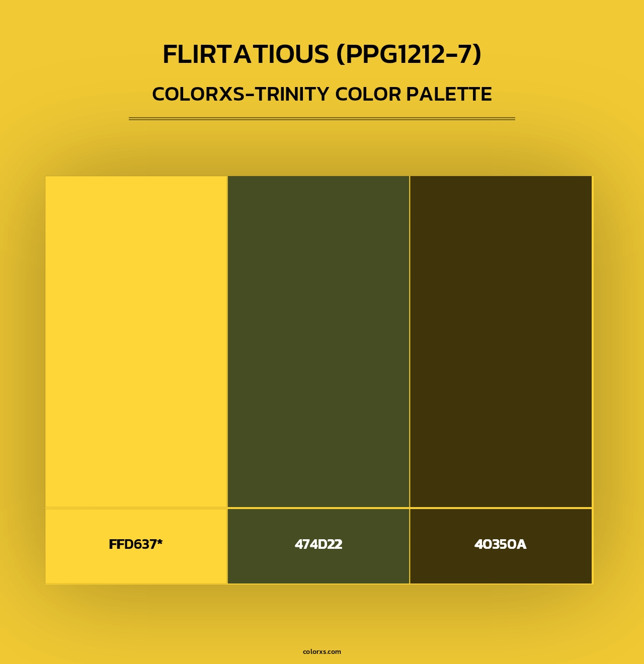 Flirtatious (PPG1212-7) - Colorxs Trinity Palette