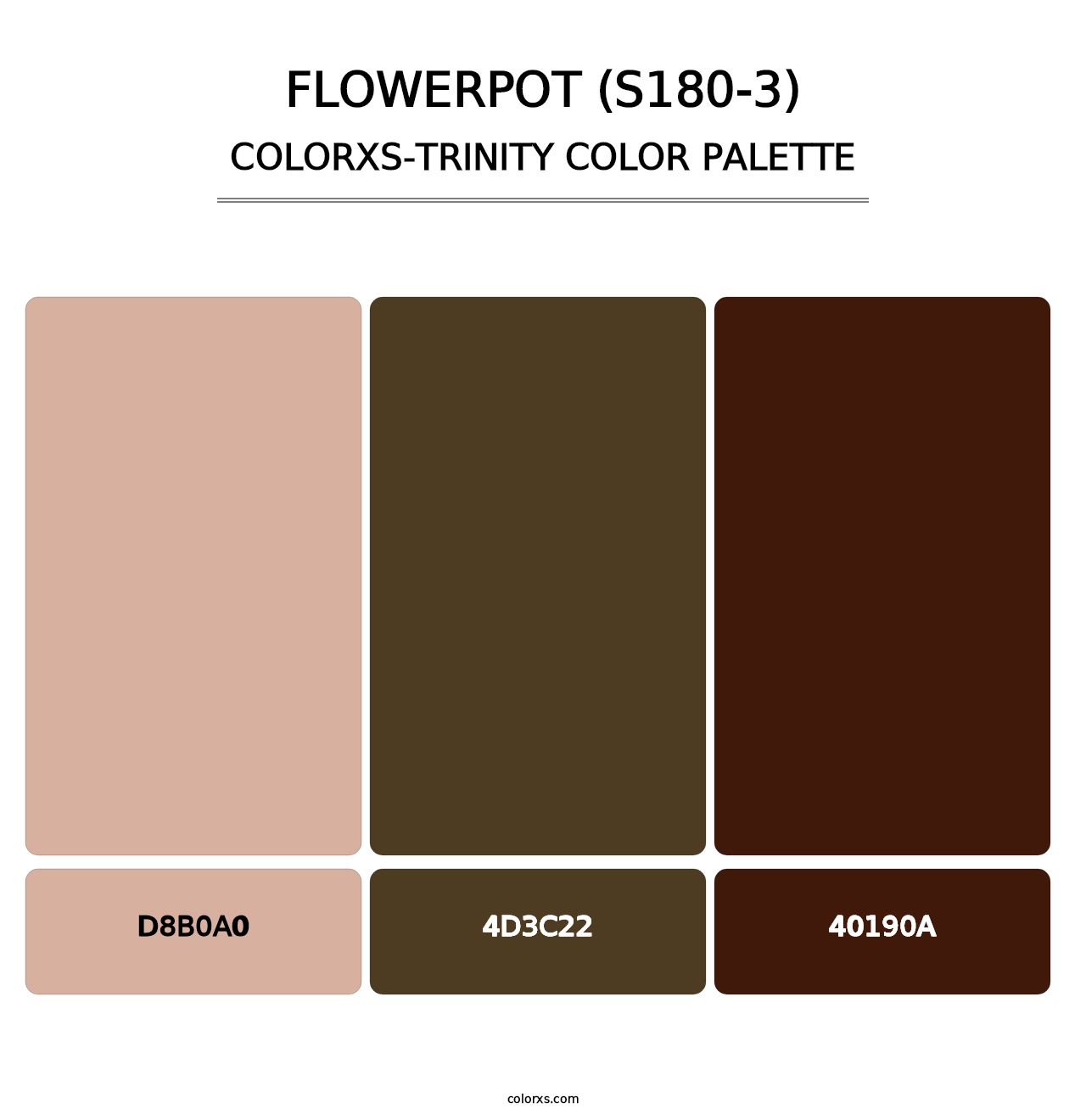 Flowerpot (S180-3) - Colorxs Trinity Palette
