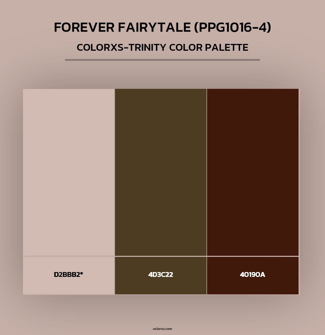 Forever Fairytale (PPG1016-4) - Colorxs Trinity Palette