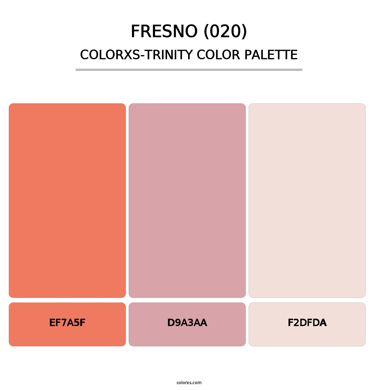 Fresno (020) - Colorxs Trinity Palette