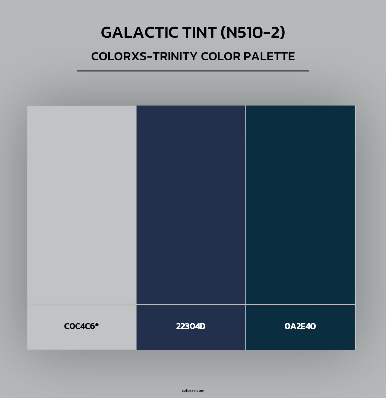 Galactic Tint (N510-2) - Colorxs Trinity Palette