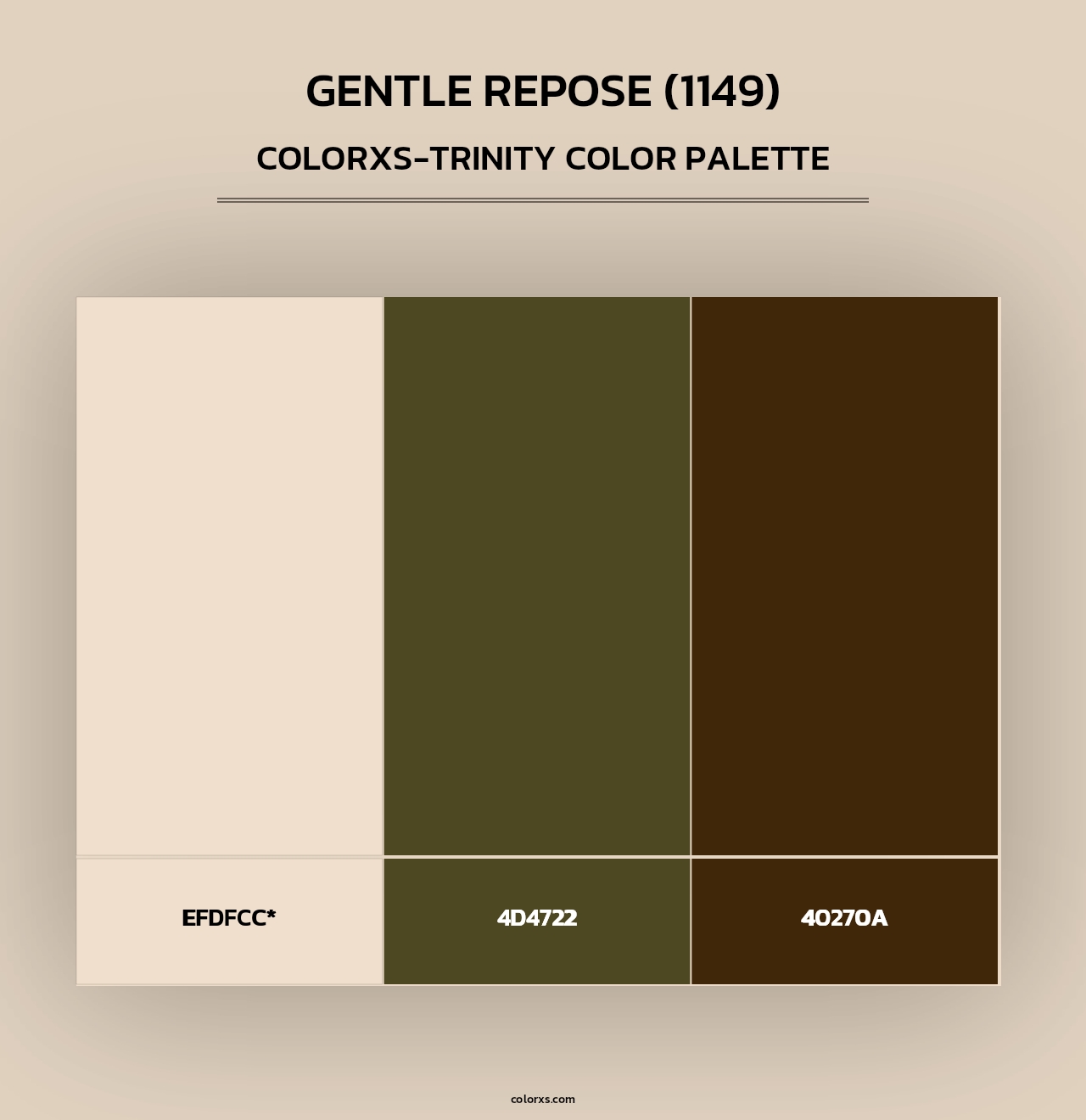 Gentle Repose (1149) - Colorxs Trinity Palette