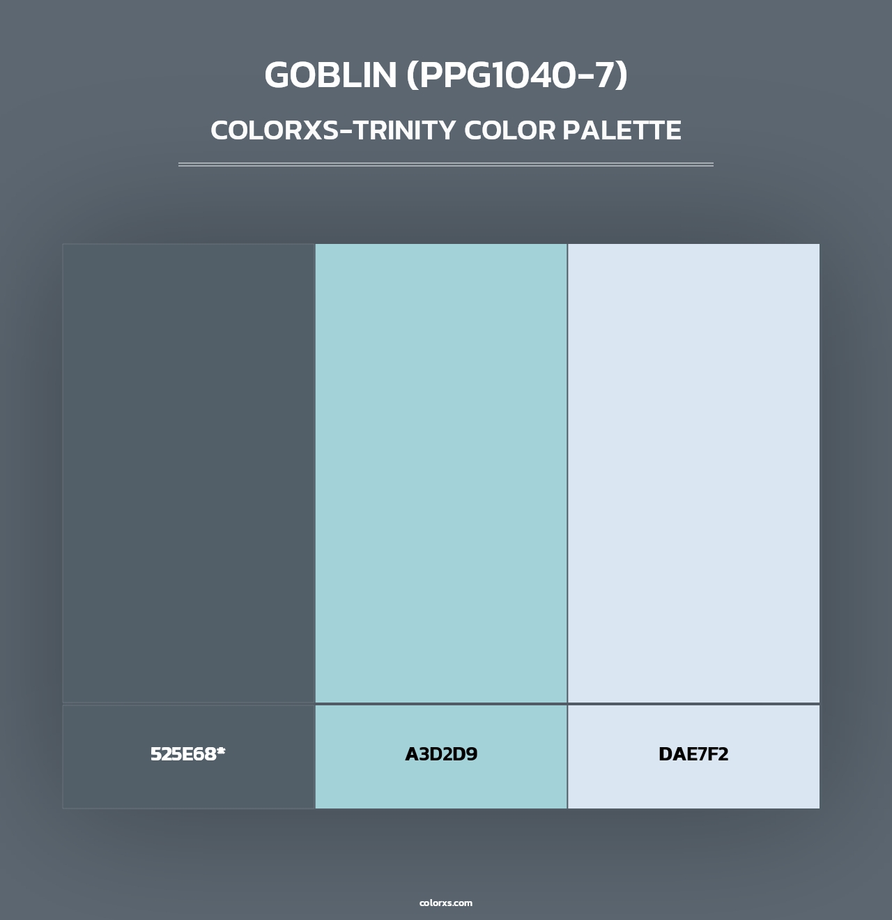 Goblin (PPG1040-7) - Colorxs Trinity Palette