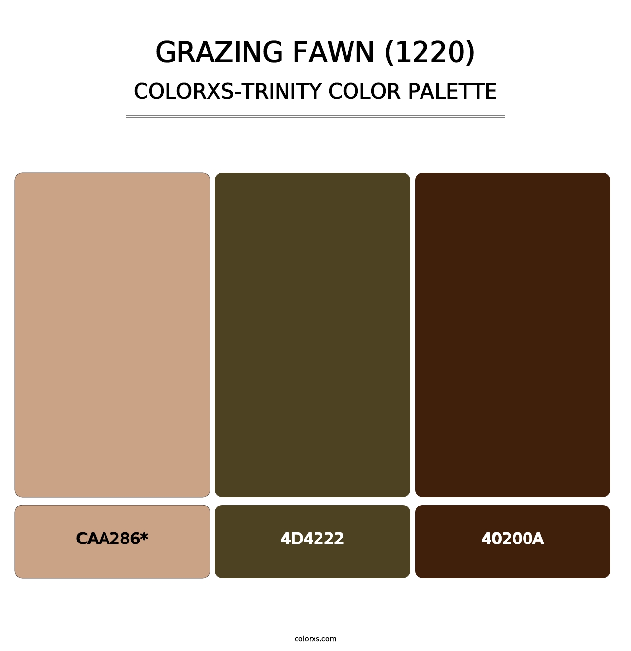 Grazing Fawn (1220) - Colorxs Trinity Palette