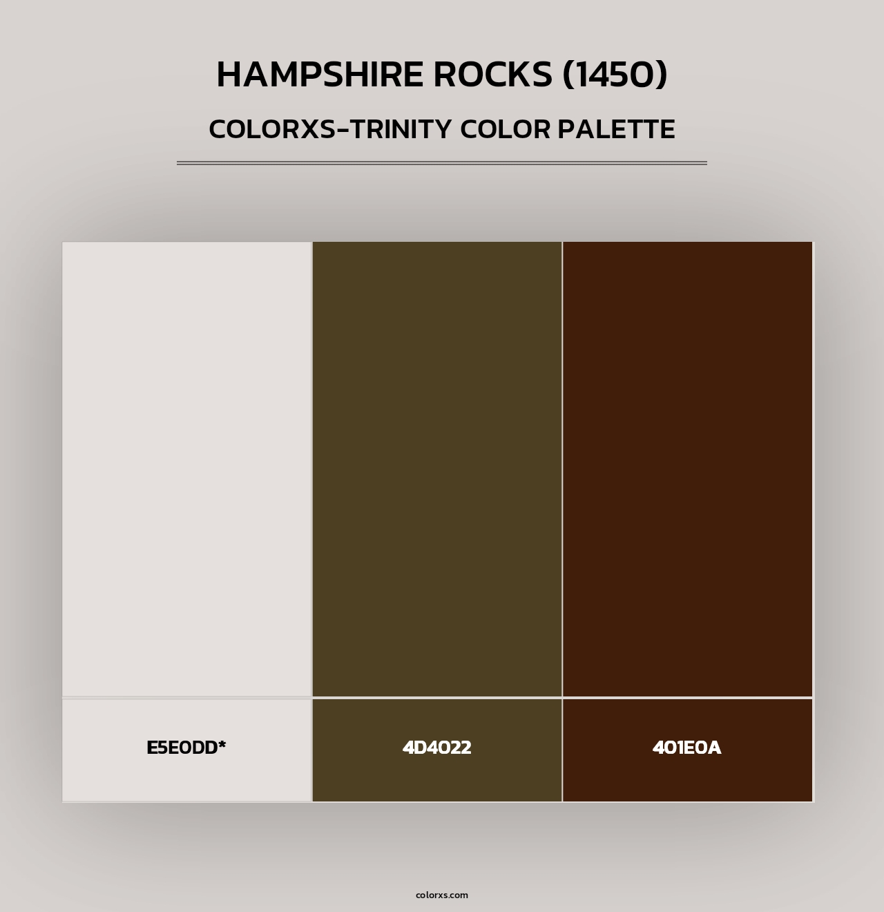 Hampshire Rocks (1450) - Colorxs Trinity Palette