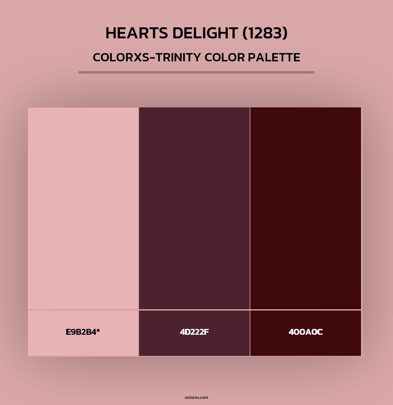 Hearts Delight (1283) - Colorxs Trinity Palette