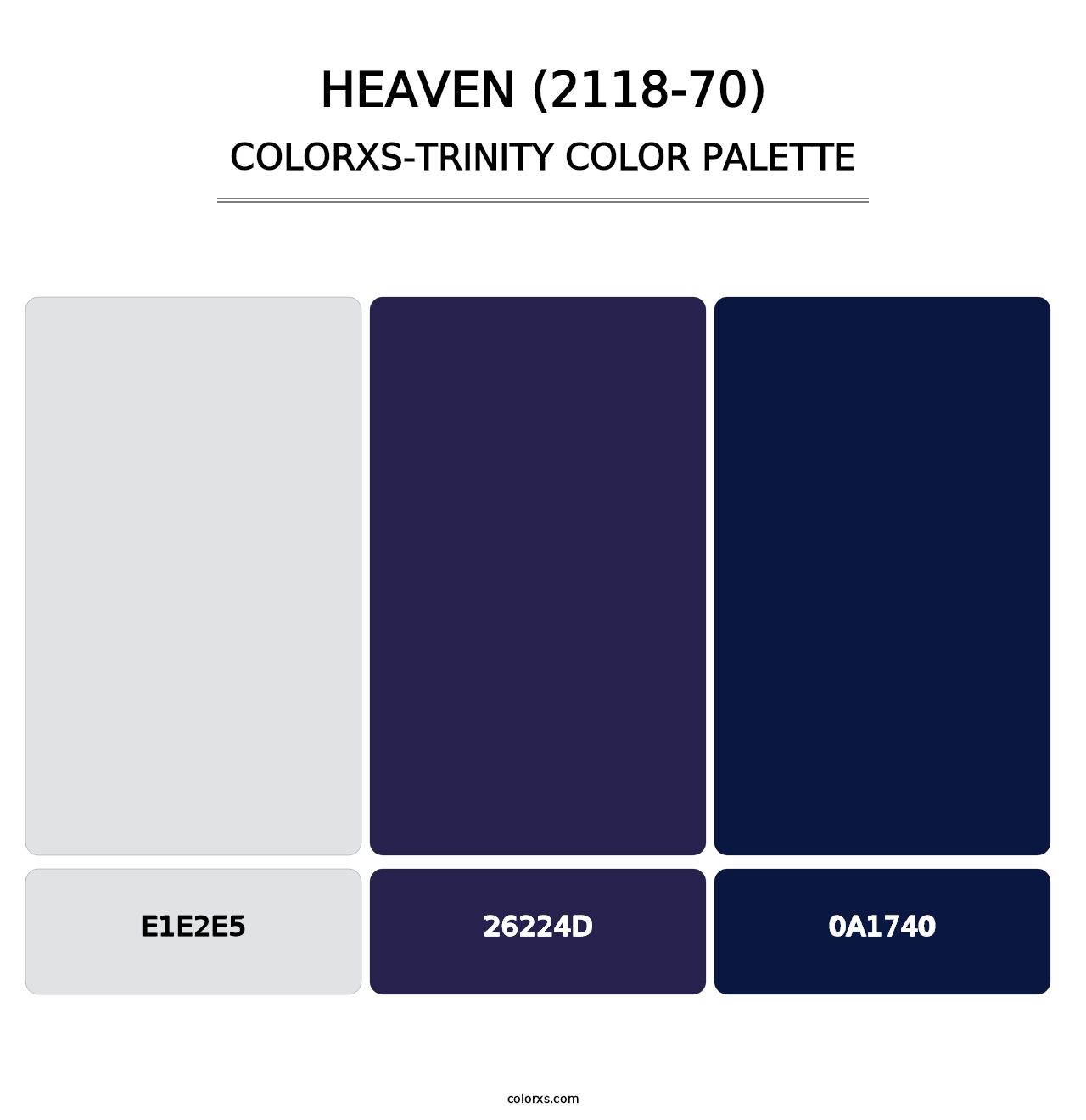 Heaven (2118-70) - Colorxs Trinity Palette