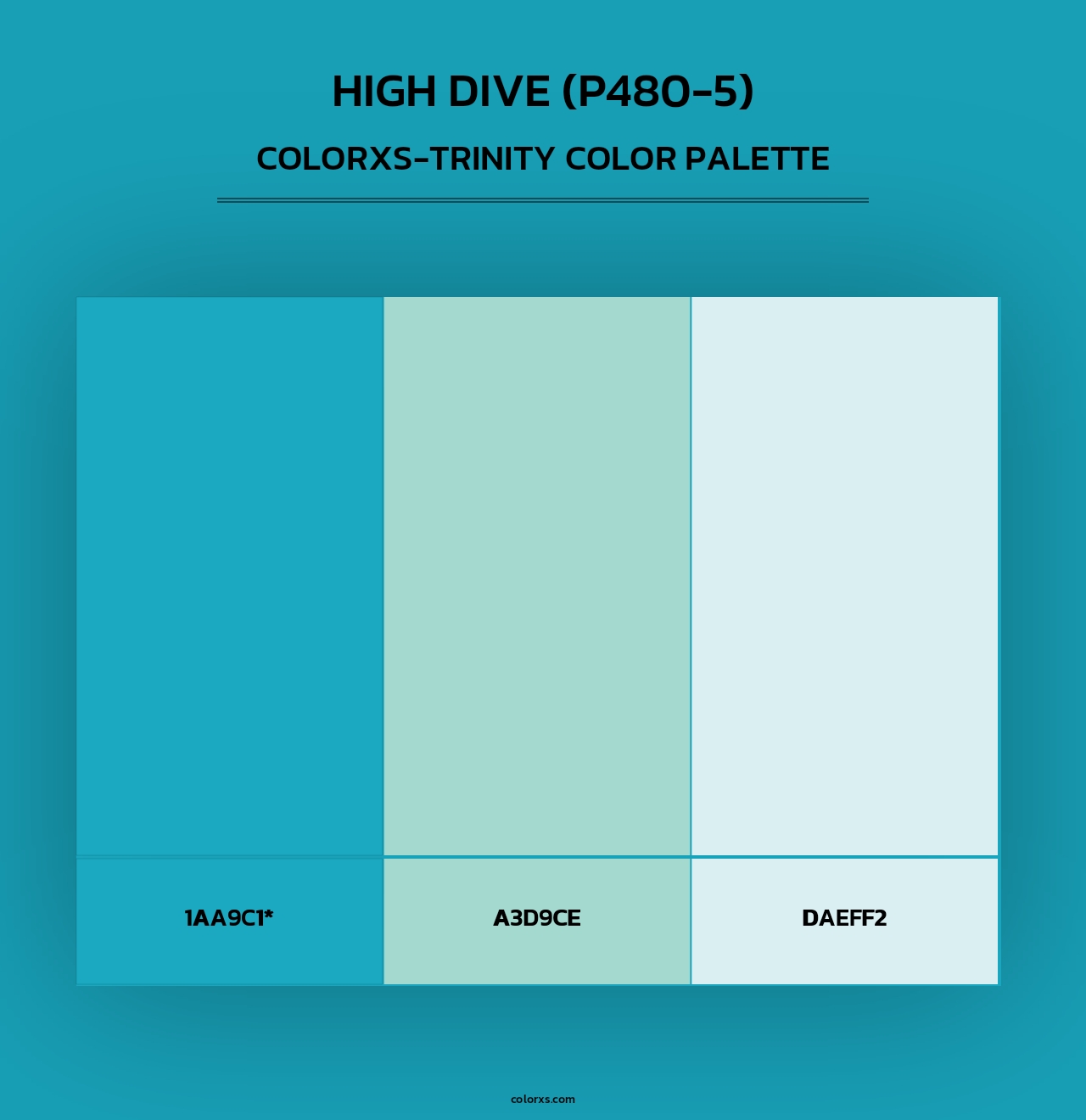 High Dive (P480-5) - Colorxs Trinity Palette
