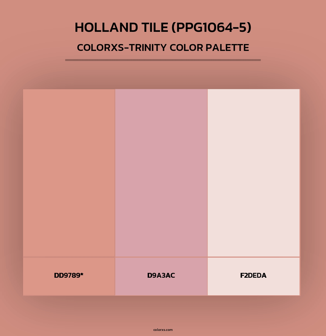 Holland Tile (PPG1064-5) - Colorxs Trinity Palette