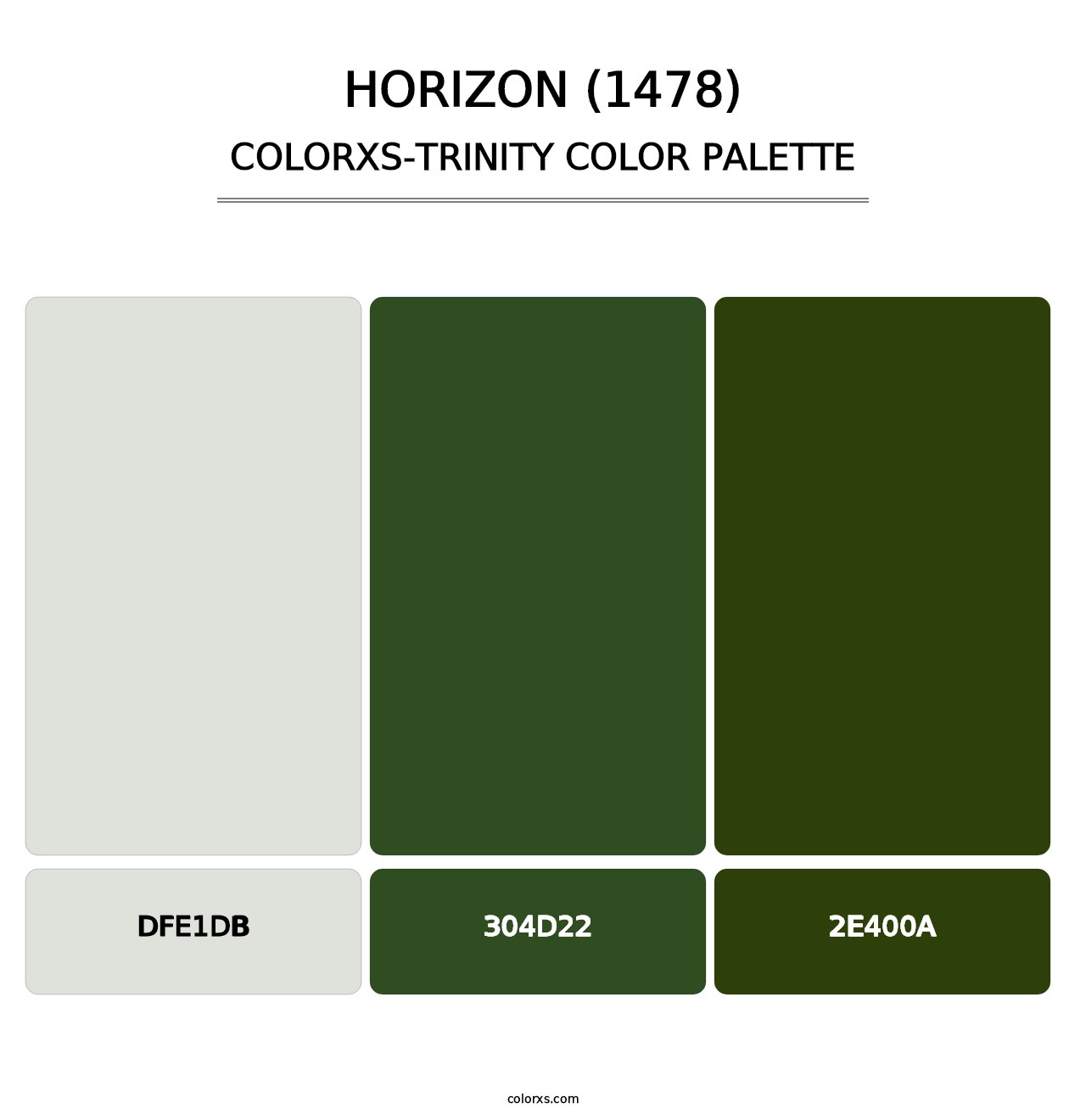 Horizon (1478) - Colorxs Trinity Palette