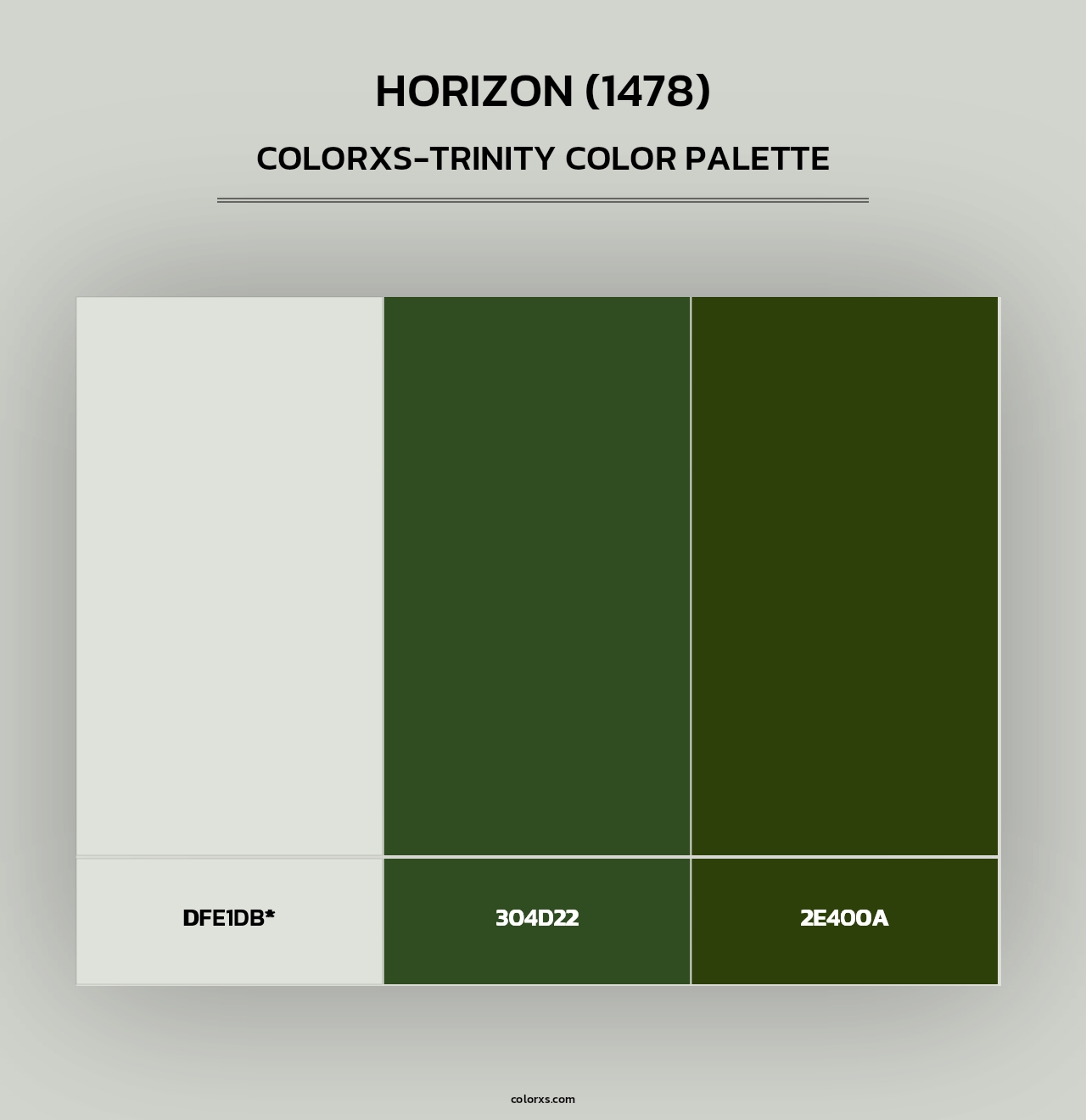 Horizon (1478) - Colorxs Trinity Palette