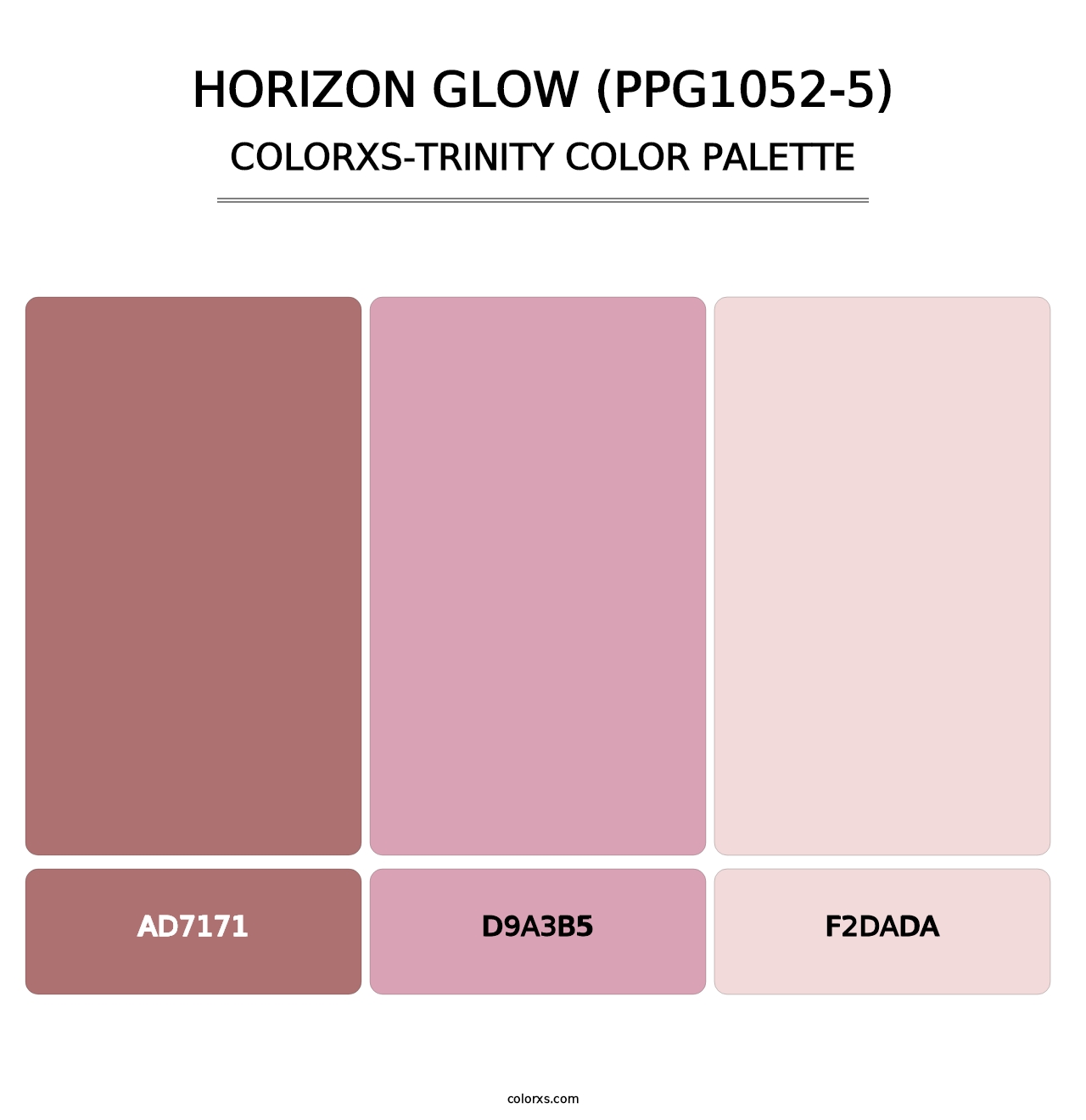 Horizon Glow (PPG1052-5) - Colorxs Trinity Palette