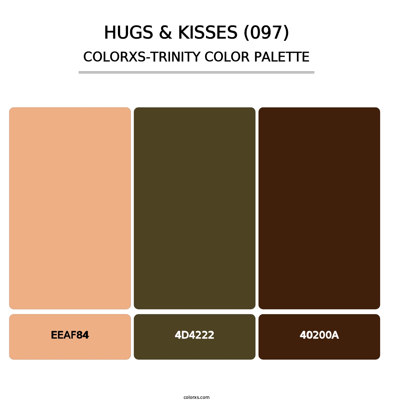 Hugs & Kisses (097) - Colorxs Trinity Palette