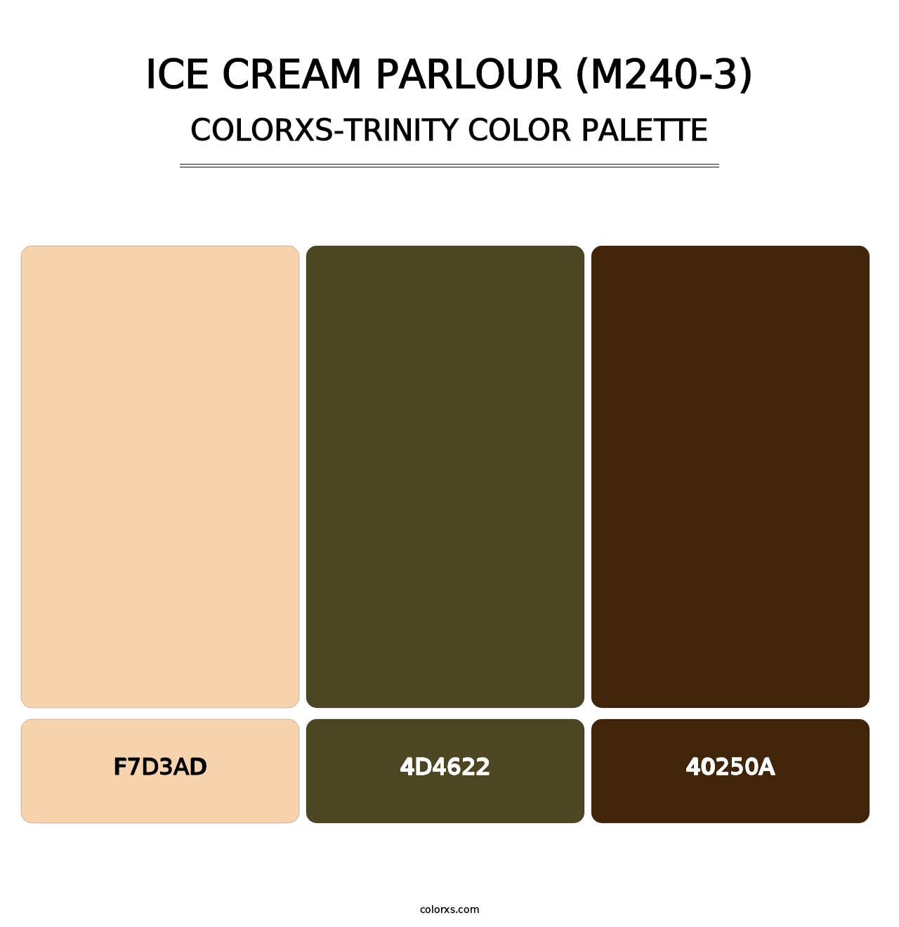 Ice Cream Parlour (M240-3) - Colorxs Trinity Palette