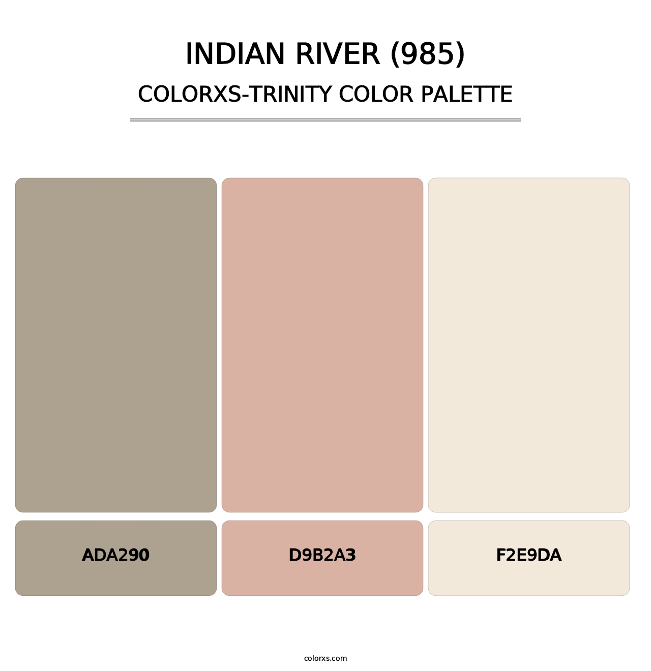 Indian River (985) - Colorxs Trinity Palette
