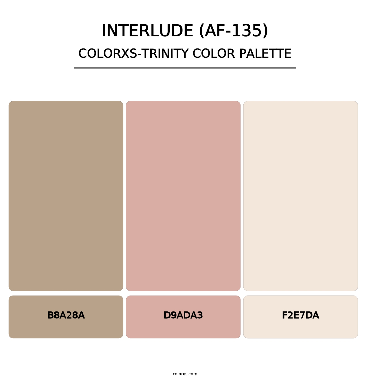 Interlude (AF-135) - Colorxs Trinity Palette